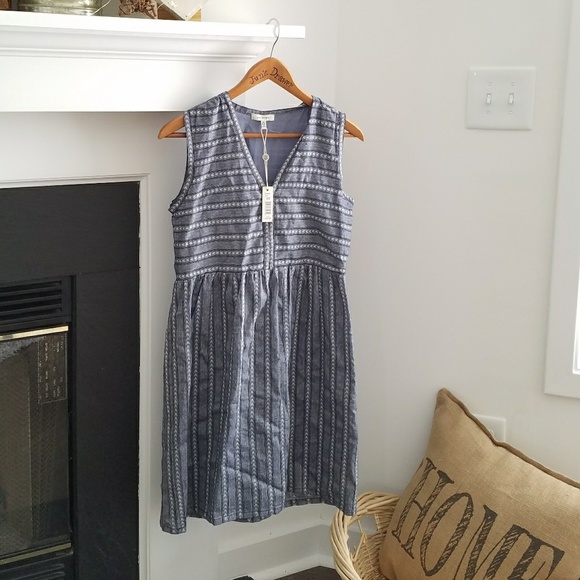 Max Studio Dresses & Skirts - Cotton Patterned Summer Dress Xs